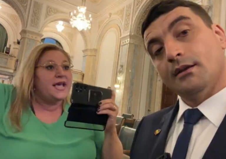 Diana Șoșoacă i-a făcut plângere penală lui George Simion